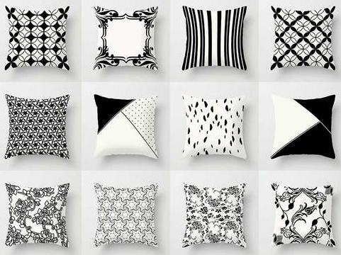White Decorative Pillows