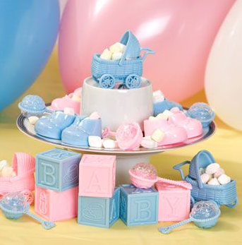 dollar tree centerpieces for baby shower